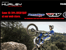 Tablet Screenshot of hurleymotorsports.com